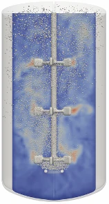 Mixing & Mass Transfer &mdash; simulation result